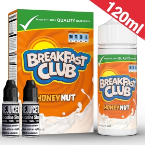 120ml Crunchy Honey Nut - Breakfast Club Shortfill
