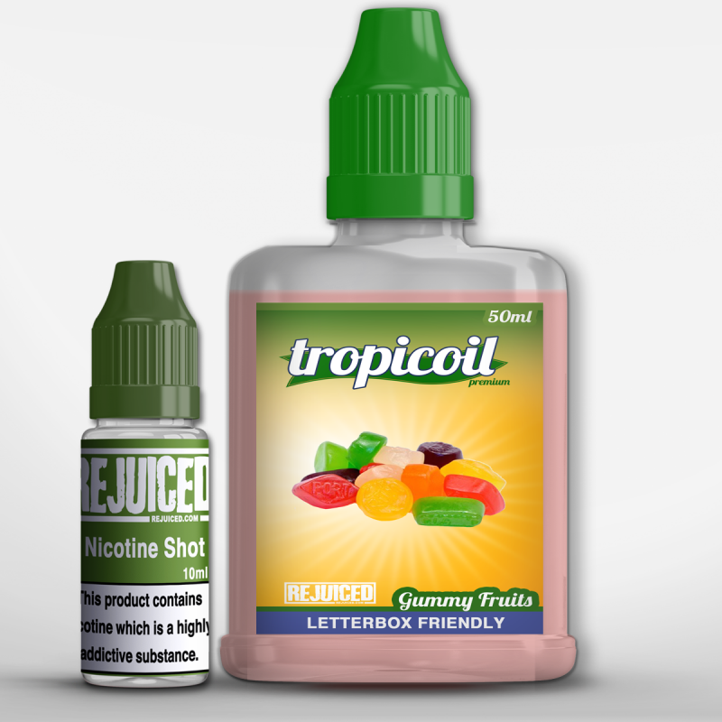 Gummy Fruits - 50ml Shortfill - Tropicoil Gummy Fruits - 50ml Shortfill - Tropicoil
