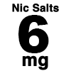 6mg Nic Salts