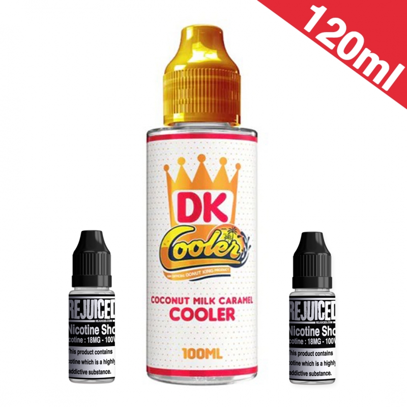 120ml Coconut Caramel Milk Cooler - Donut King Shortfill