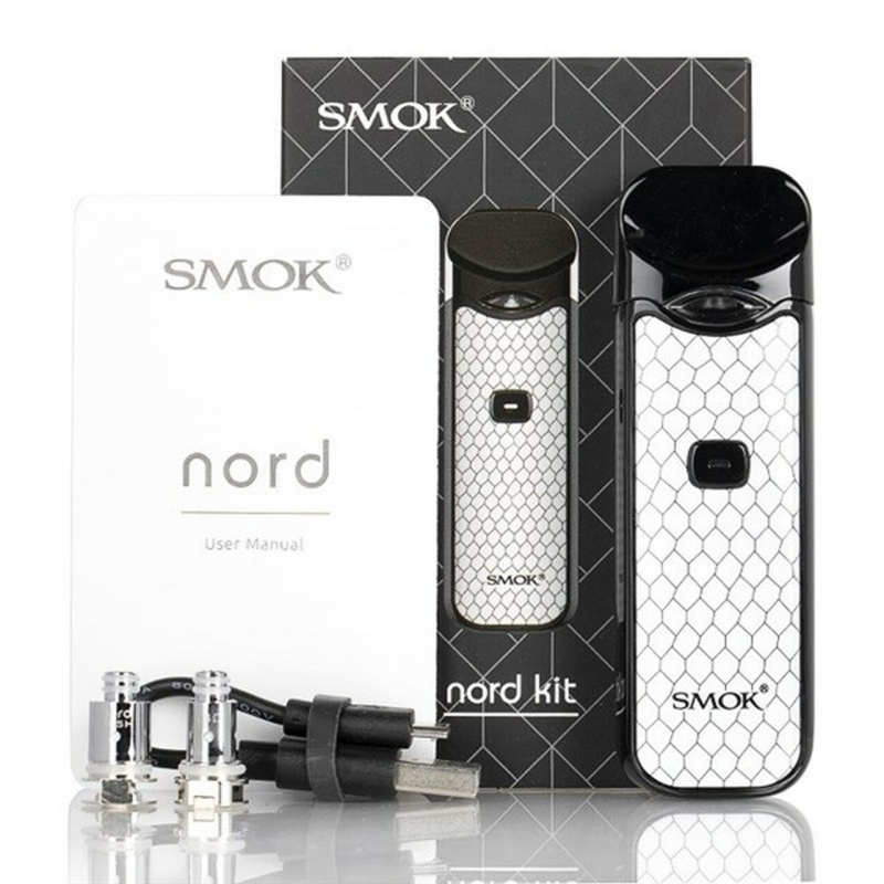 Smok Nord Pod Vape Kit - White Smok Nord Pod Vape Kit - White