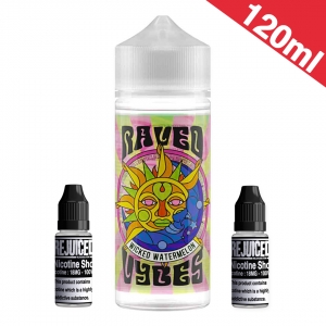 120ml Raved Wicked Watermelon Vybes Shortfill