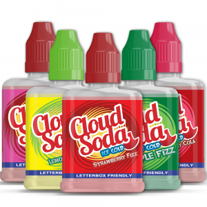 300ml Fizzy Cloud Soda Shortfill Sample Pack