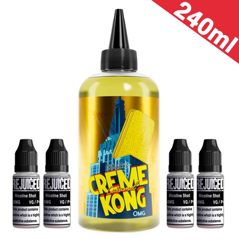 240ml Caramel Custard Cream - Creme Kong Shortfill