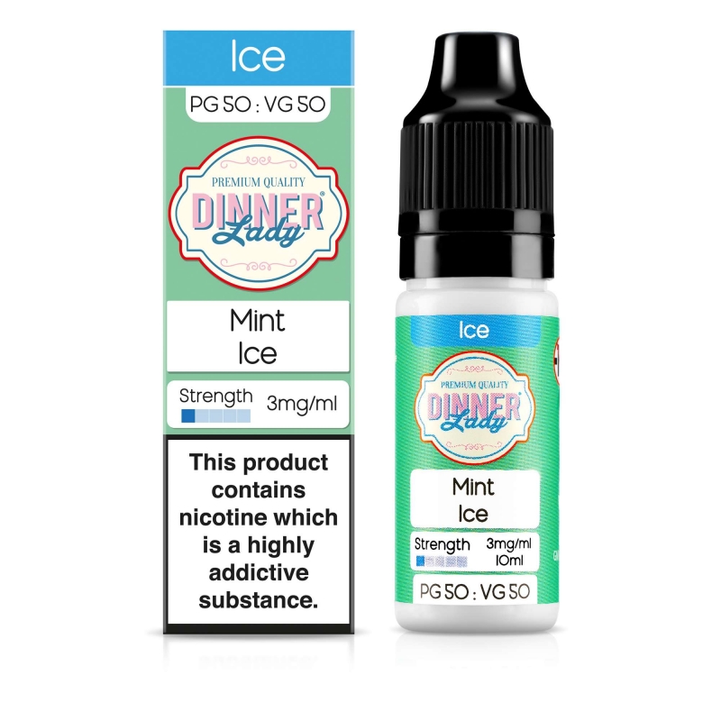 Mint Ice 50VG - Dinner Lady Mint Ice 50VG - Dinner Lady