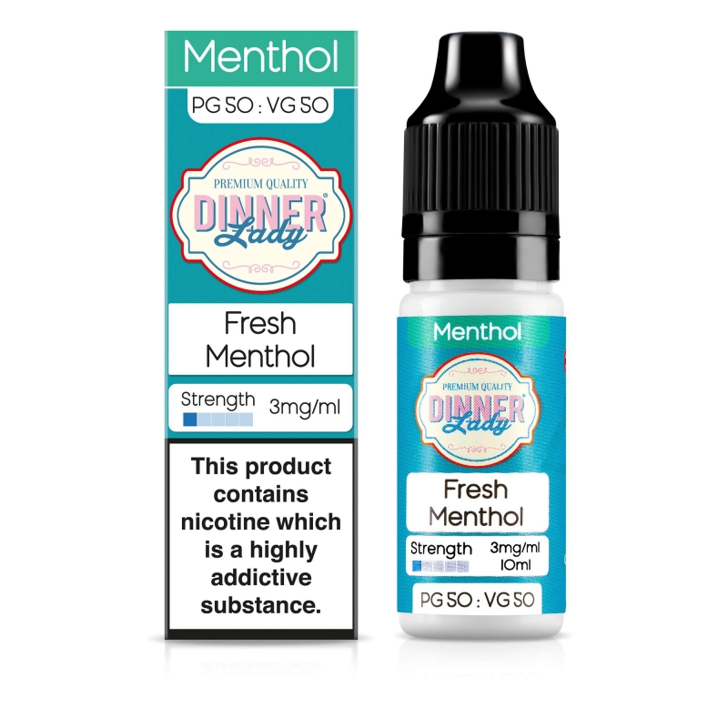 Fresh Menthol 50VG - Dinner Lady Fresh Menthol 50VG - Dinner Lady