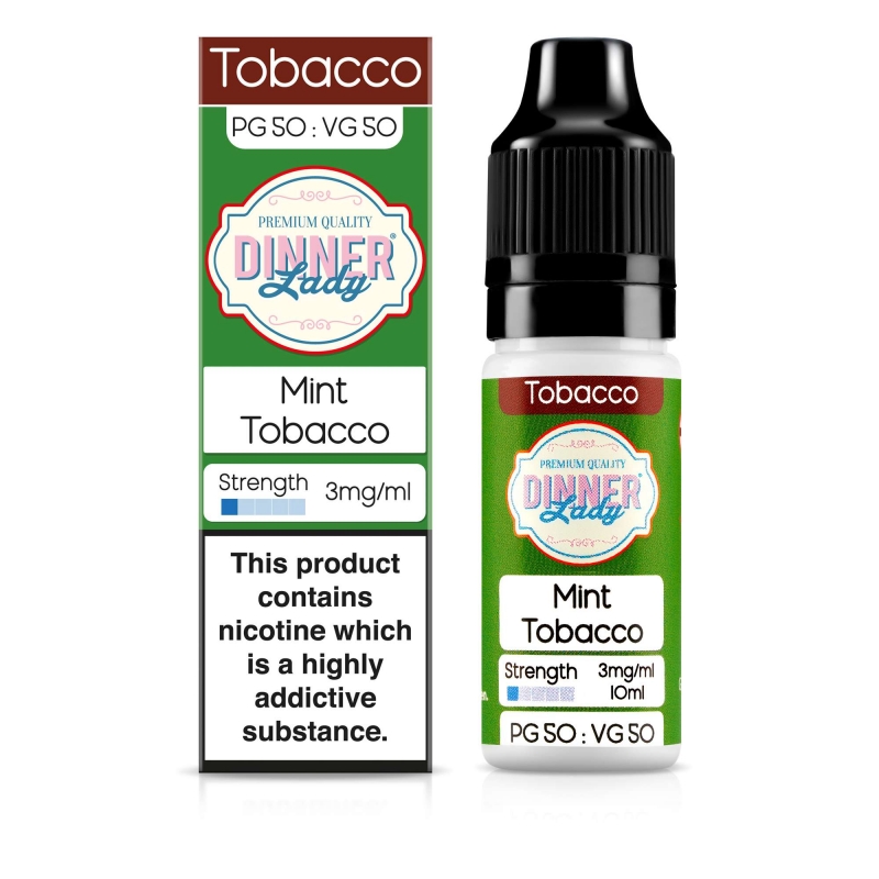 Mint Tobacco 50VG - Dinner Lady Mint Tobacco 50VG - Dinner Lady
