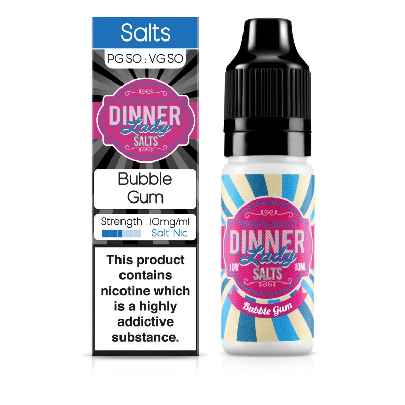 Bubblegum Nic Salt - Dinner Lady Bubblegum Nic Salt - Dinner Lady