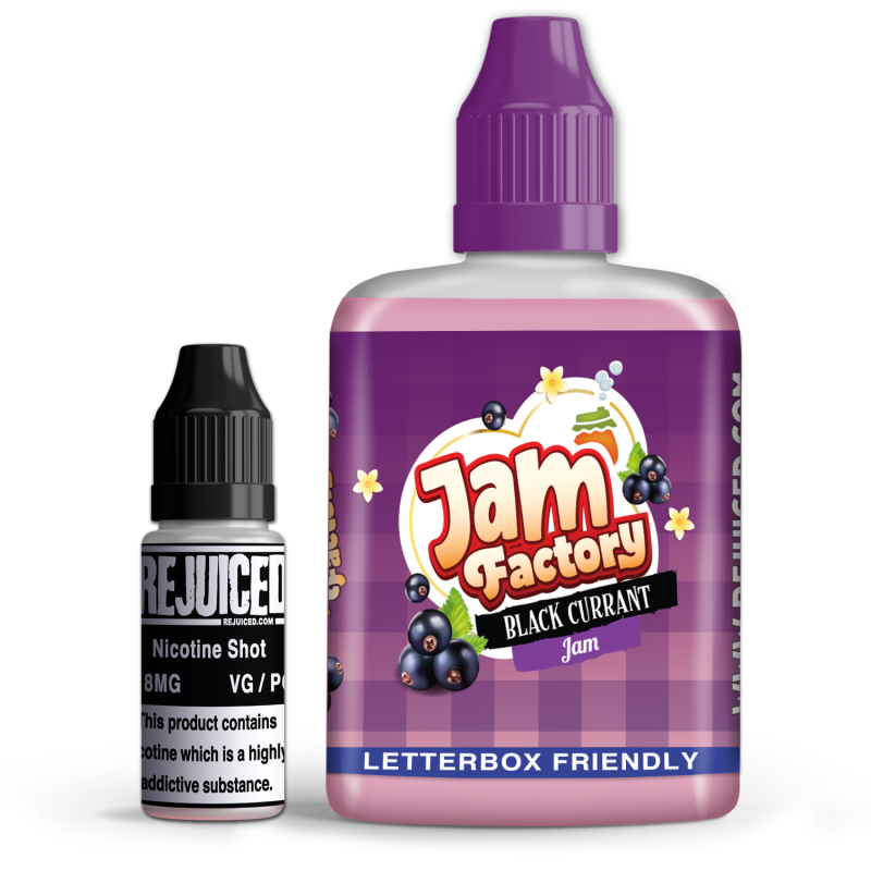 Blackcurrant Jam - Jam Factory Shortfill Blackcurrant Jam - Jam Factory Shortfill