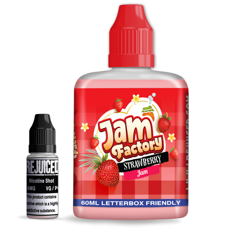 Strawberry Jam - Jam Factory Shortfill Strawberry Jam - Jam Factory Shortfill