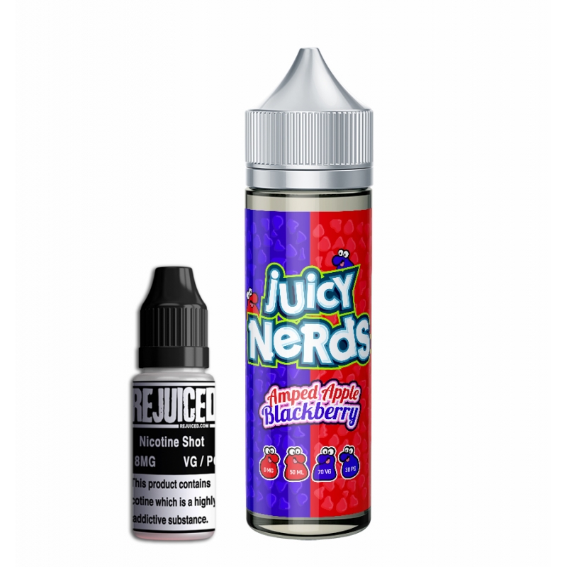 Amped Apple & Blackberry - Juicy Nerds Shortfill Amped Apple & Blackberry - Juicy Nerds Shortfill