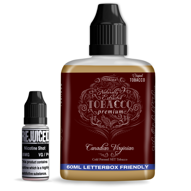 Canadian Virginian NET Tobacco - 50ml Shortfill Canadian Virginian NET Tobacco - 50ml Shortfill