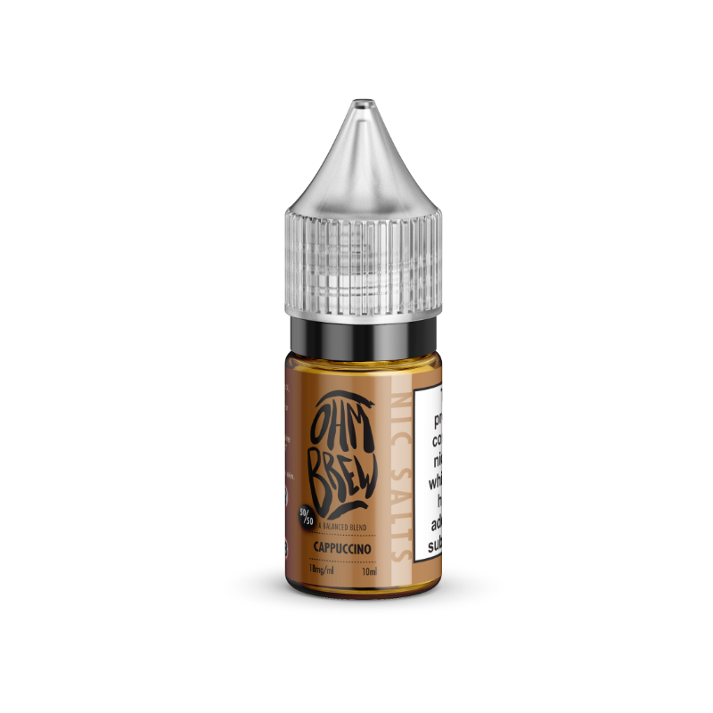 Cappuccino Nic Salt - Ohm Brew Cappuccino Nic Salt - Ohm Brew