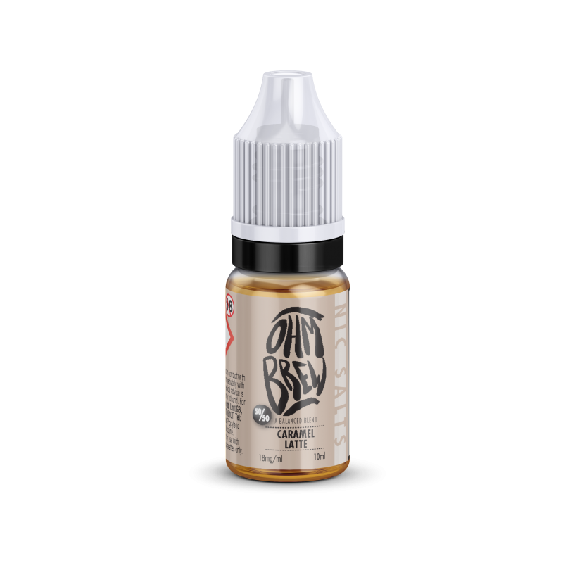 Caramel Latte Nic Salt - Ohm Brew Caramel Latte Nic Salt - Ohm Brew