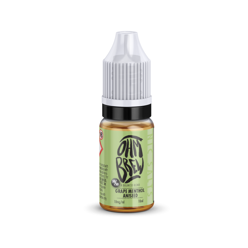 Grape Menthol Nic Salt - Ohm Brew Grape Menthol Nic Salt - Ohm Brew