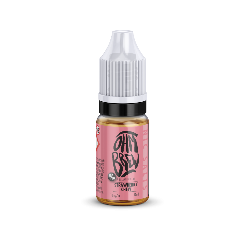 Strawberry Chew Nic Salt - Ohm Brew Strawberry Chew Nic Salt - Ohm Brew