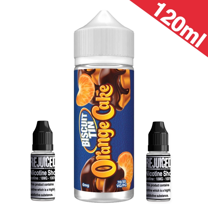 120ml Orange Jaffa Cake Shortfill