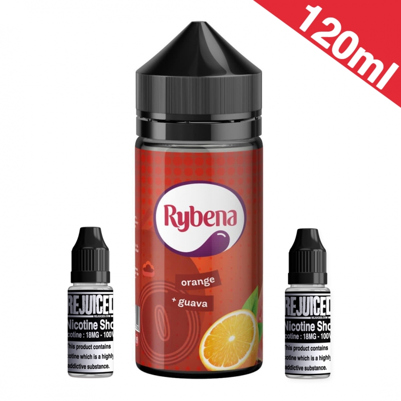 120ml Orange & Guava Rybena Shortfill 120ml Orange & Guava Rybena Shortfill