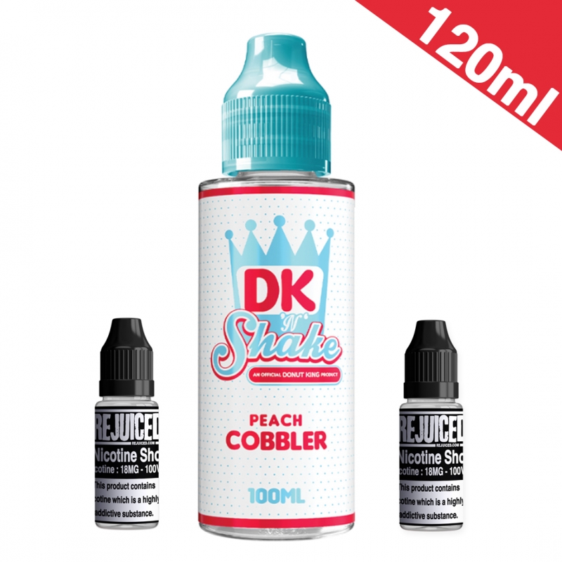 120ml Peach Cobbler Milkshake - Donut King Shake Shortfill