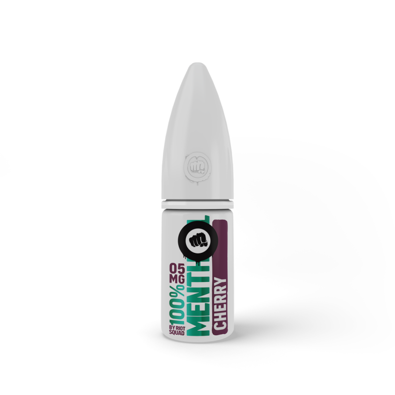 100% Menthol Cherry Nic Salt - Riot Squad 100% Menthol Cherry Nic Salt - Riot Squad