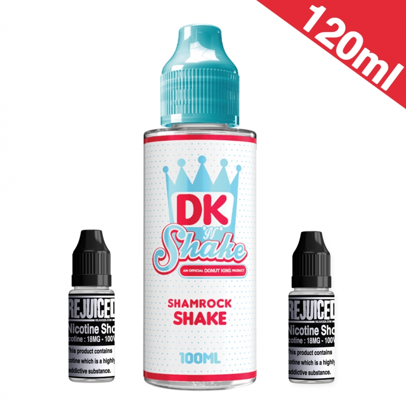 120ml Shamrock Vanilla Milkshake - Donut King Shake Shortfill