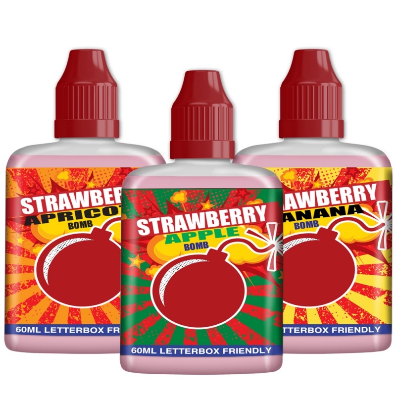 180ml Strawberry Bomb - Shortfill Sample Pack