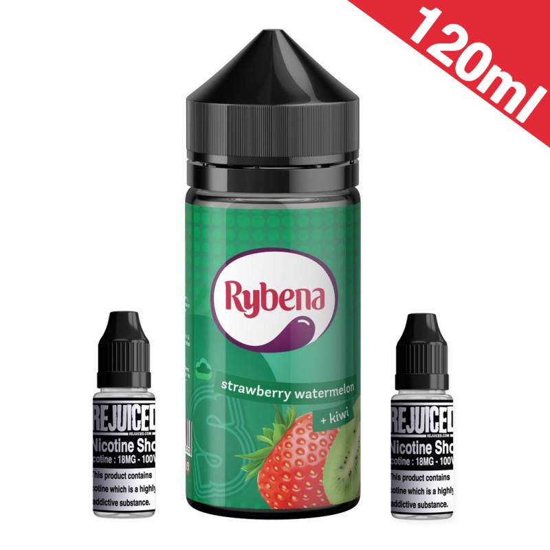 120ml Strawberry & Watermelon Rybena Shortfill 120ml Strawberry & Watermelon Rybena Shortfill