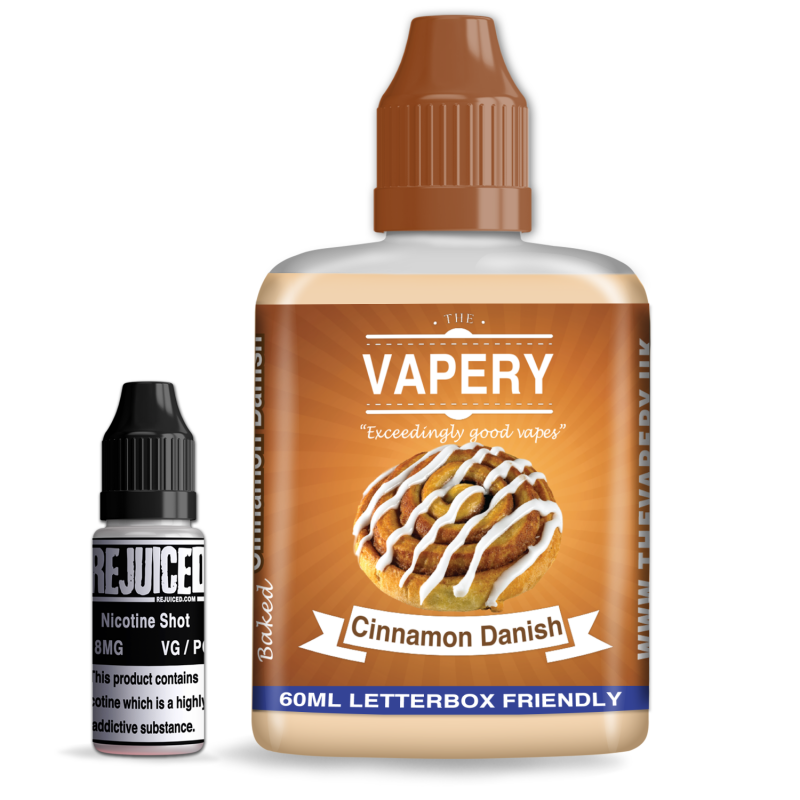 Cinnamon Danish - The Vapery Shortfill Cinnamon Danish - The Vapery Shortfill